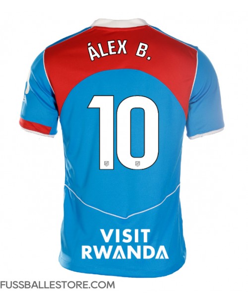 Günstige Atletico Madrid Alex Baena #10 3rd trikot Damen 2025-26 Kurzarm Günstige Atletico Madrid Alex Baena #10 3rd trikot Damen 2025-26 Kurzarm
